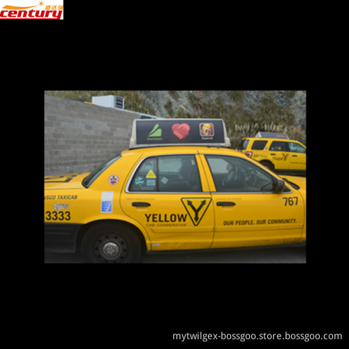 wholesale china factory price banner taxi advertising